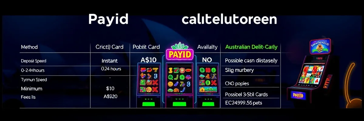 Comparing PayID to Alternative Methods for Real-Money Play for players in Australia